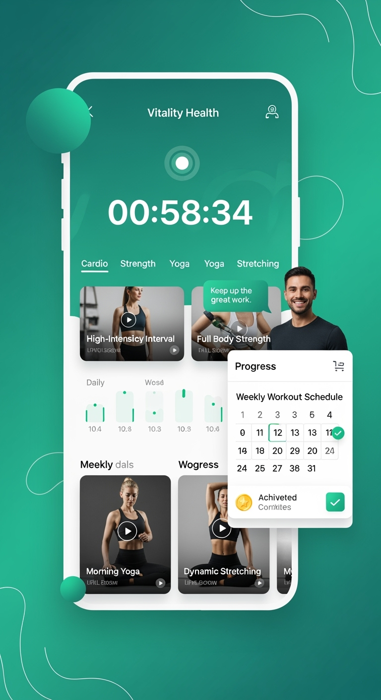 Vitality Exercise UI